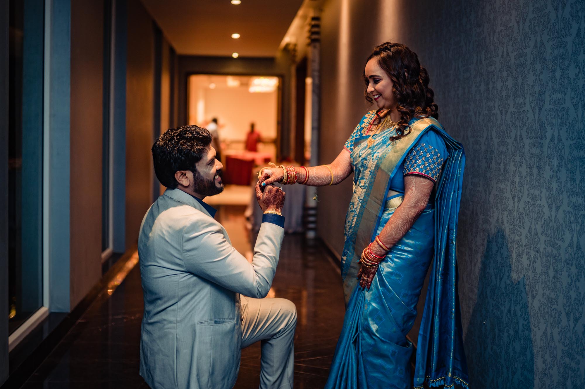 Nisha & Rohit Wedding Reception — photo 29